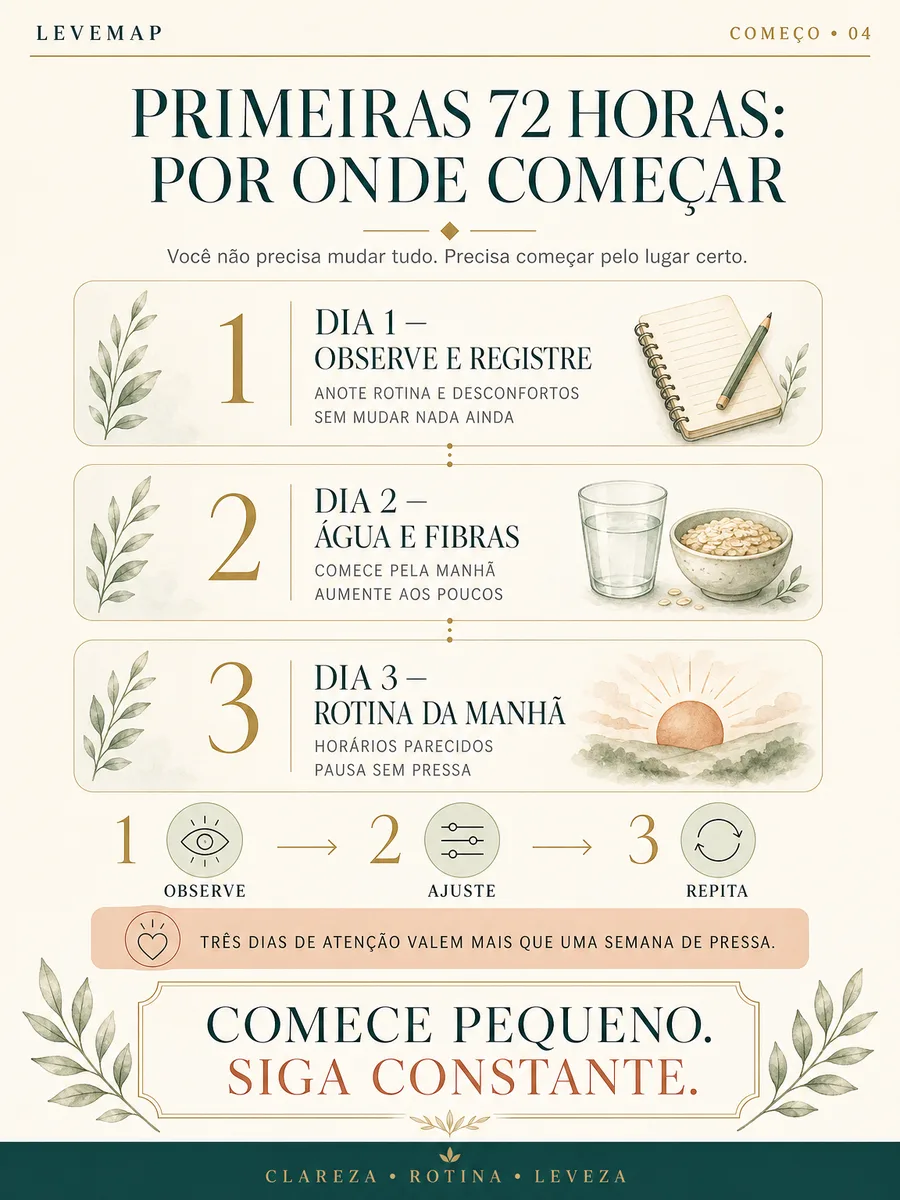 Ficha LEVEMAP 02 — Primeiras 72 horas: por onde começar