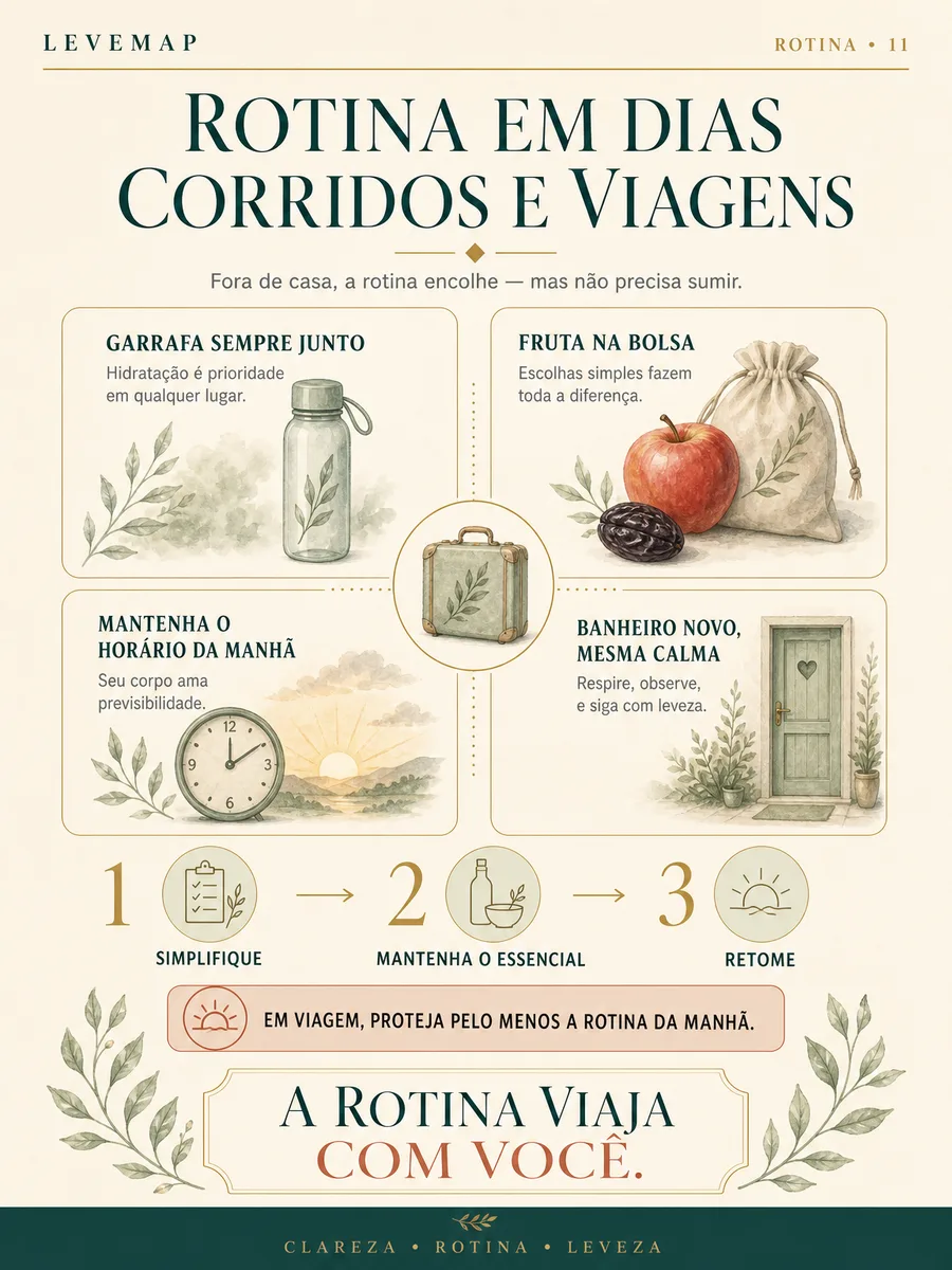 Ficha LEVEMAP 10 — Rotina em dias corridos e viagens