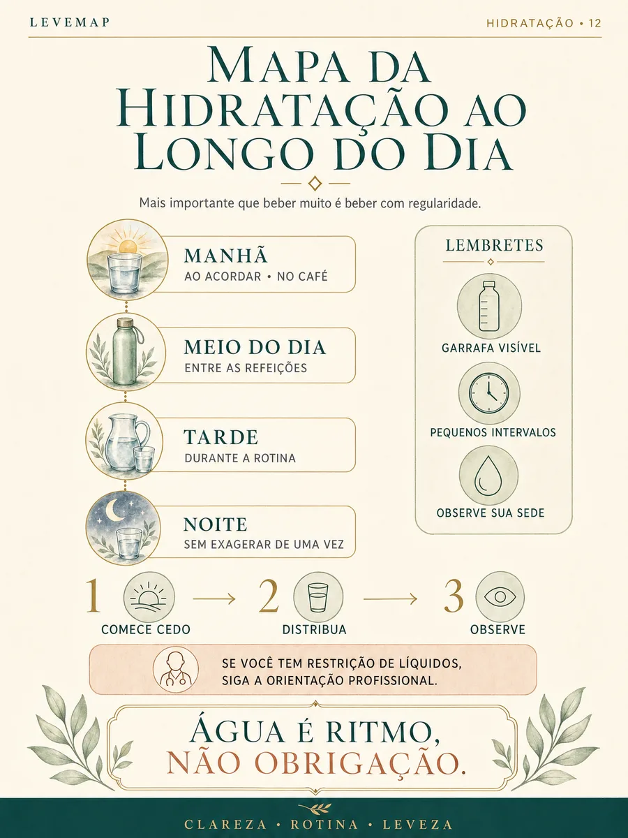 Ficha LEVEMAP 12 — Mapa da hidratação ao longo do dia