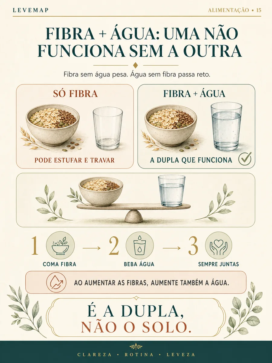 Ficha LEVEMAP 14 — Fibra + água: por que uma não funciona sem a outra