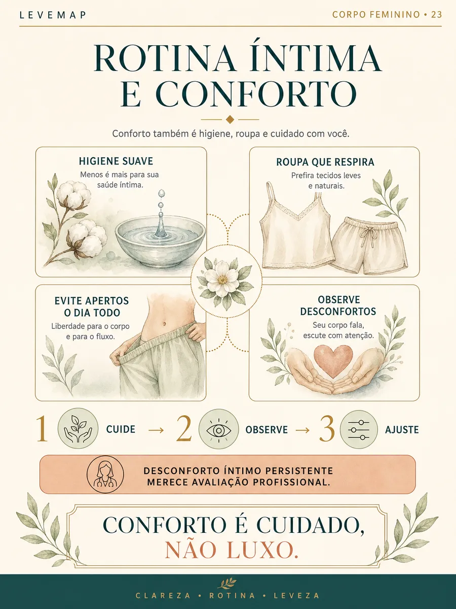 Ficha LEVEMAP 21 — Rotina íntima e conforto