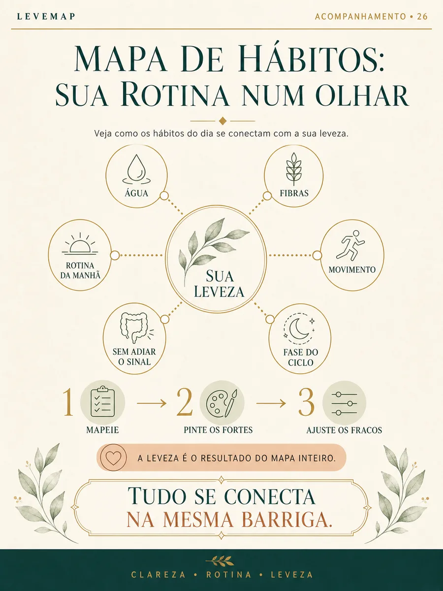 Ficha LEVEMAP 24 — Mapa de hábitos: sua rotina num olhar